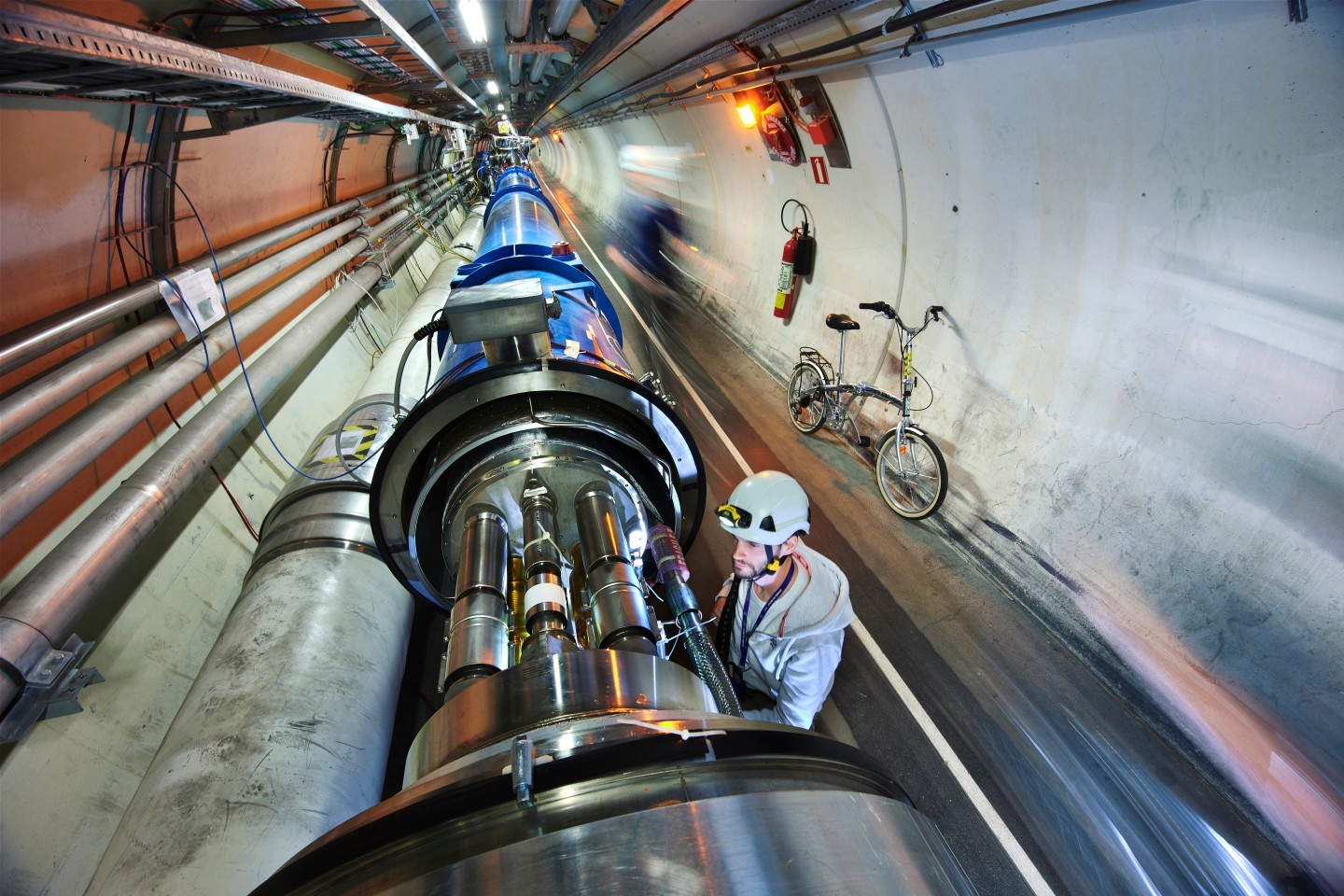 Large Hadron Collider in Geneva, Switzerland