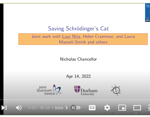 PhysicsQuest workshop - save Schrodinger's cat