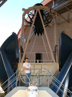stassun with telescope
