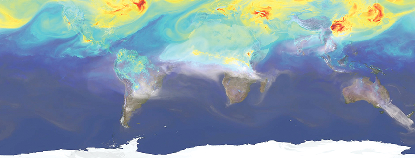 Tracking Earth’s Carbon Cycle from Space<br />
Gauging greenhouse gases from orbit will help scientists pinpoint carbon dioxide sources and sinks.