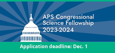 2023 Congressional Science Fellow mobile