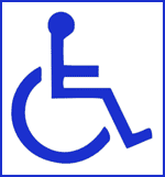 wheelchair icon for special needs