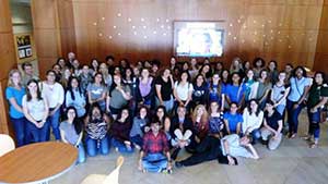 Central Florida Physics Women Society and Women in Lasers and Optics group photo