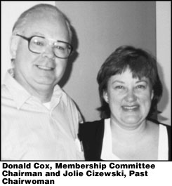 Donald Cox and Jolie Cizewski