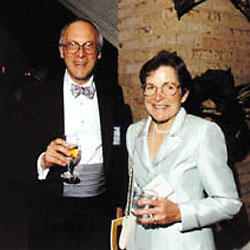 gala02.jpg - 17554 Bytes APS President Elect James Langer soaks up the elegant atmosphere with wife, Lily.