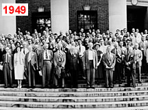 1949: APS 50th Anniversary at Harvard.