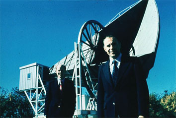 Bell Labs's giant radio antenna at Holmdel that Penzias and Wilson used for their CMB work was designated a National Historic Landmark in 1990. 