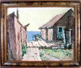 A.A. Michelson painting owned by Robert Ritzmann
