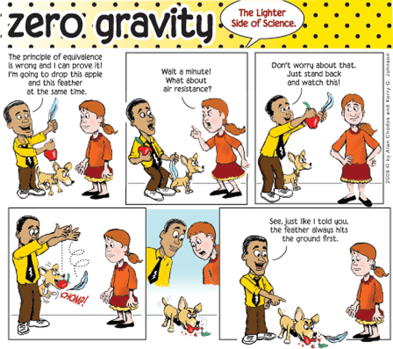 Zero Gravity cartoon