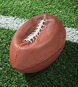 Deflated football image