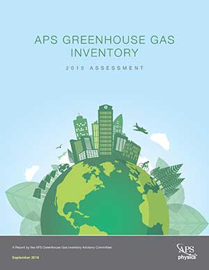 APS Greenhouse Gas Report cover
