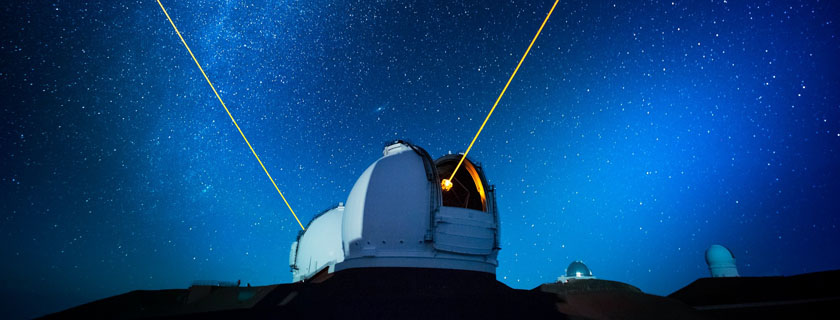 Keck Observatory slide