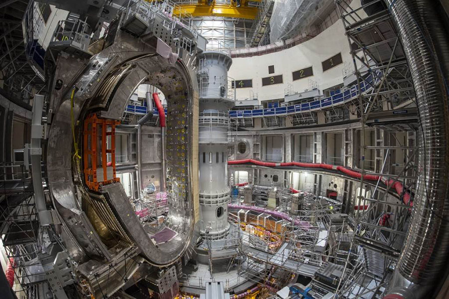 ITER-magnetic-fusion-device