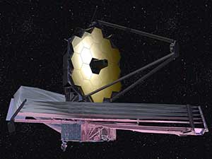 James Webb Space Telescope artist rendition
