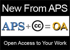 APS + Creative Commons = Open Access